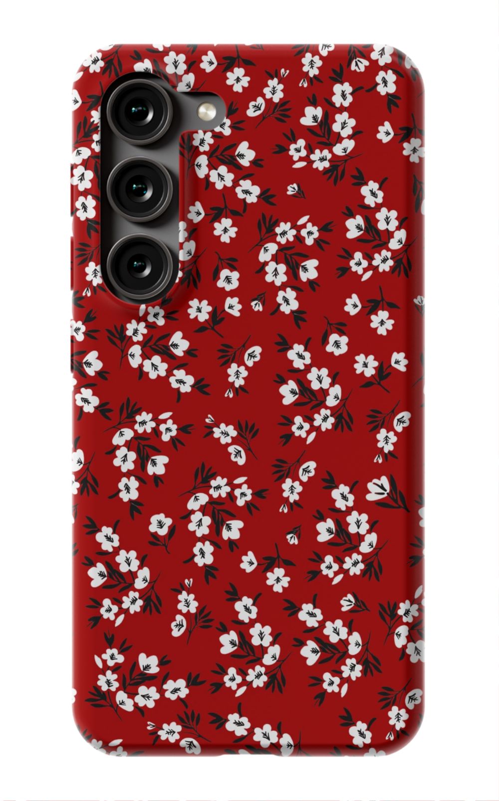 Red Blooming Phone Case - B7Cases